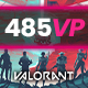 Valorant 485 VP