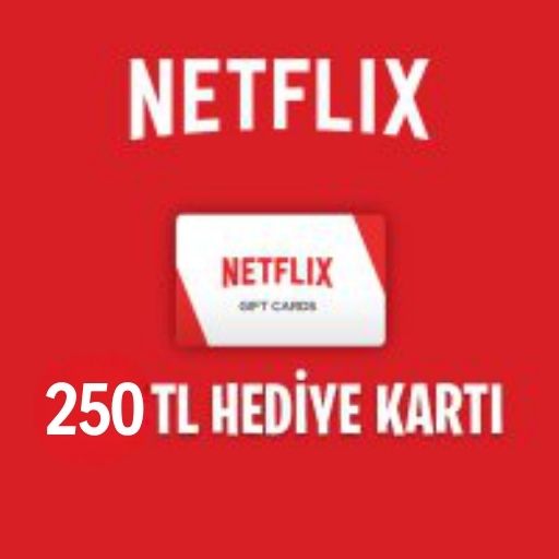 Netflix 250 TL Hediye Kartı