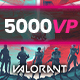 Valorant 5550 VP