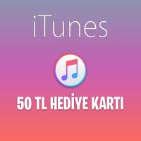 Apple Store iTunes 50 TL Hediye Kartı
