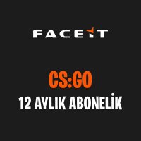 Faceit CS:GO 12 Aylık Abonelik