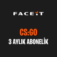 Faceit CS:GO 3 Aylık Abonelik