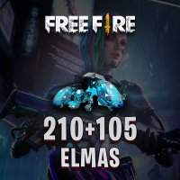 Free Fire 210+53 Elmas