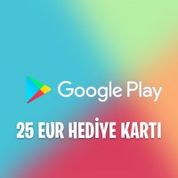 Google Play 25 EUR Hediye Kartı