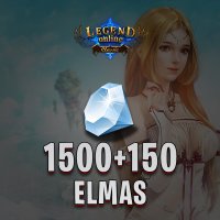 1500 + 150 Legend Online Elmas