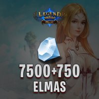 7500 + 750 Legend Online Elmas