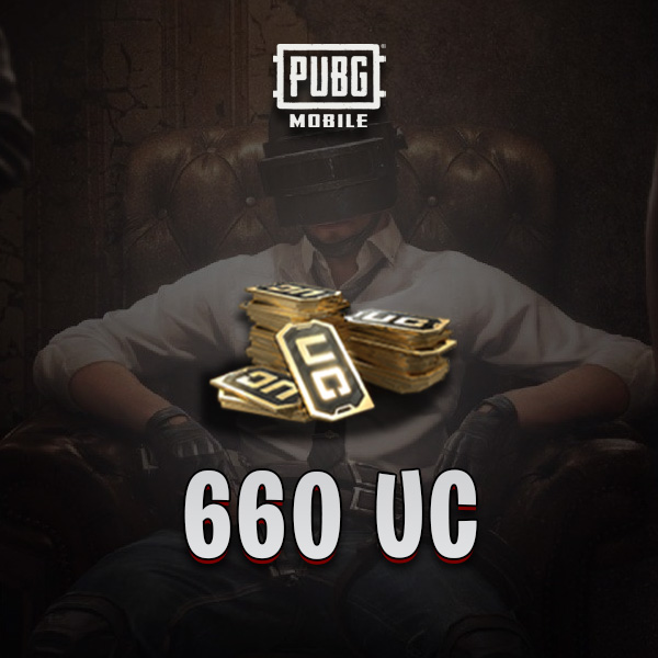 PUBG Mobile (600+60) 660 UC