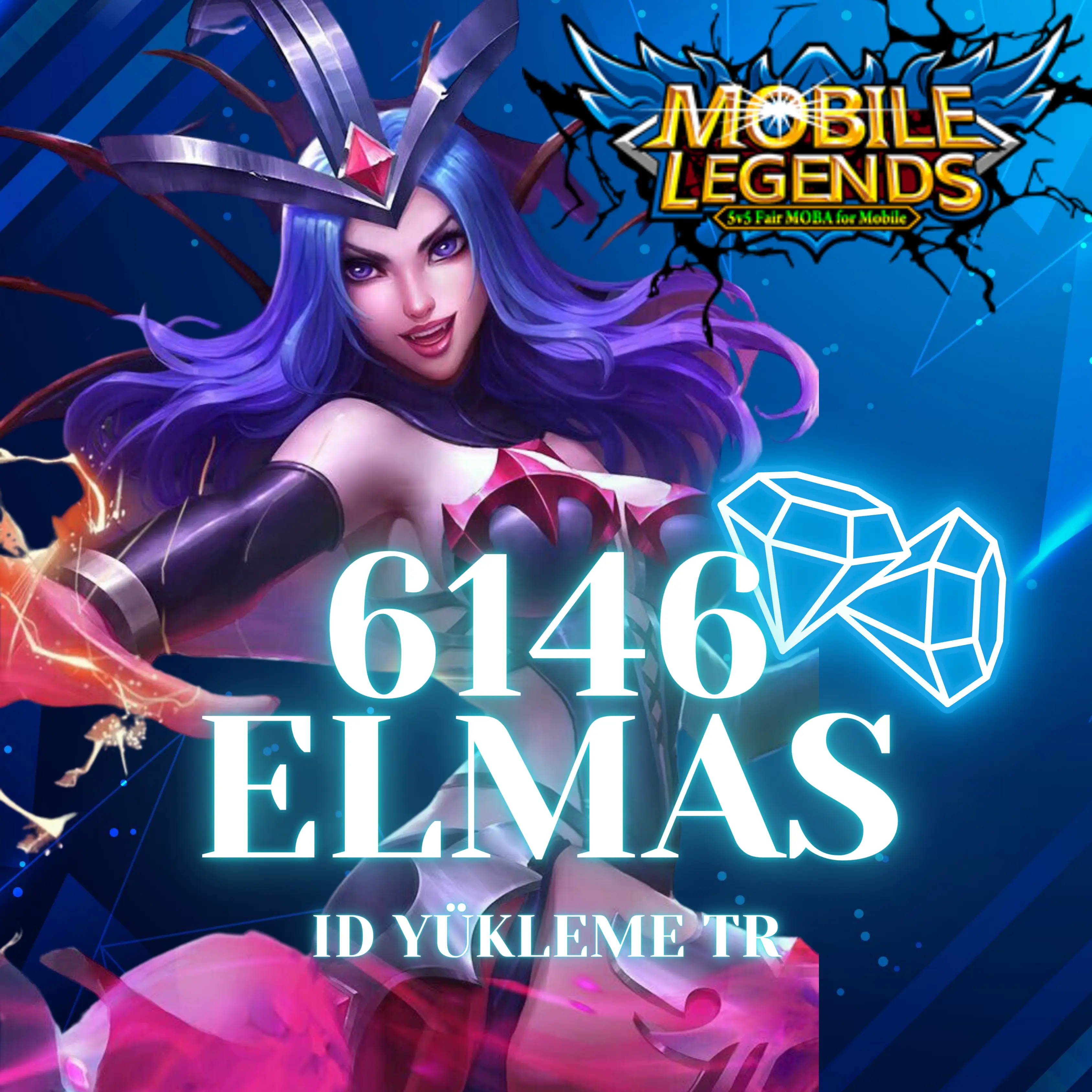 [ TR ] Mobile Legends 6146 Elmas