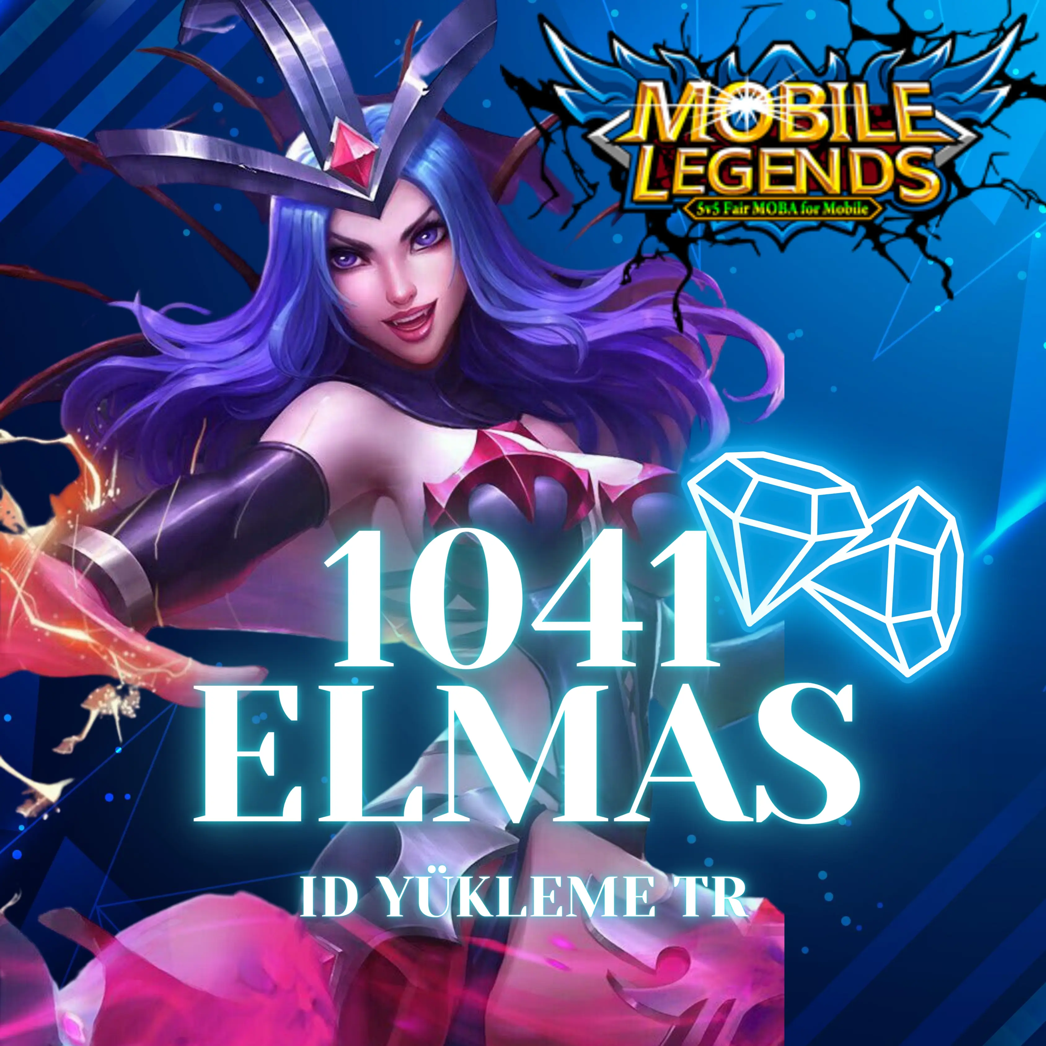 [ TR ] Mobile Legends 1041 Elmas