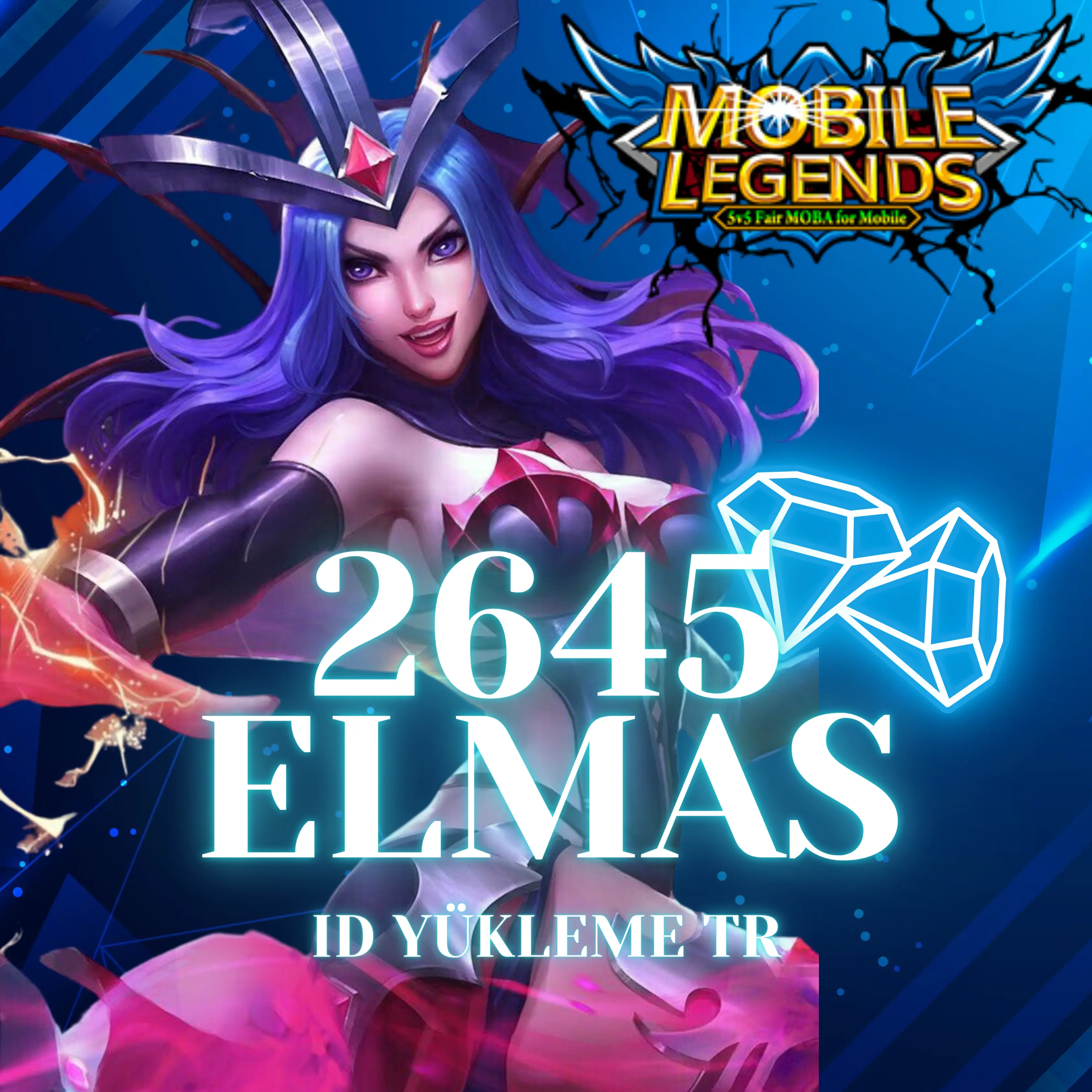 [ TR ] Mobile Legends 2645 Elmas