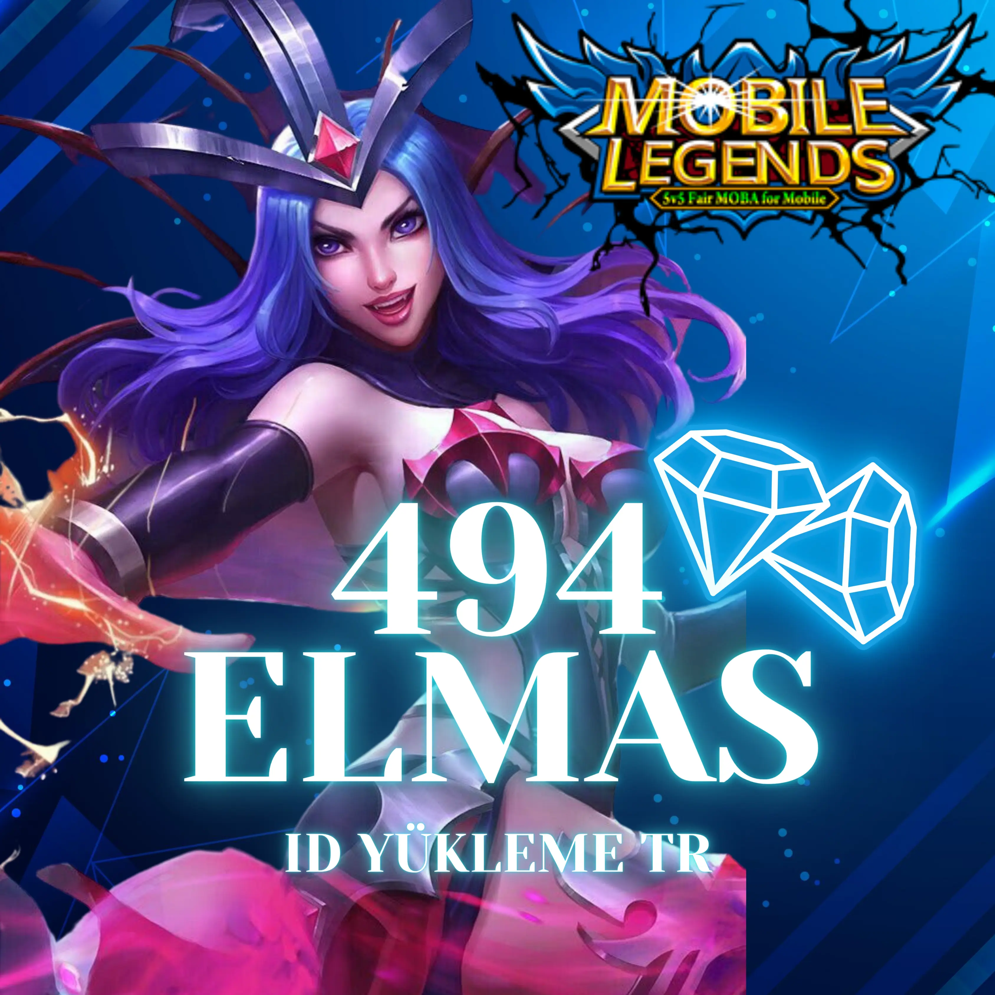 [ TR ] Mobile Legends 494 Elmas