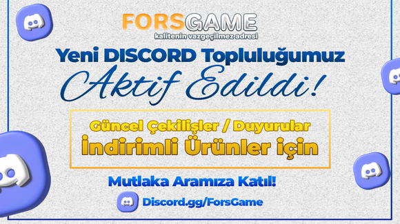 ForsGame Discord Topluluğu Açıldı.