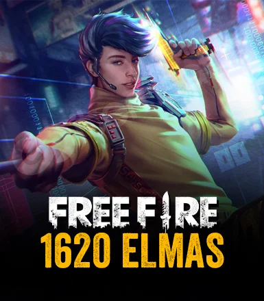 Free Fire 1350 Elmas