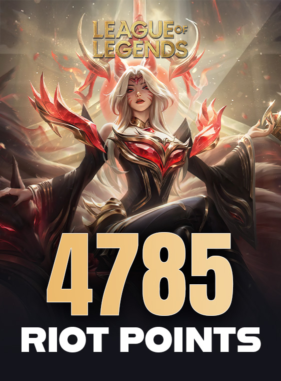 League Of Legends 4785 Riot Points