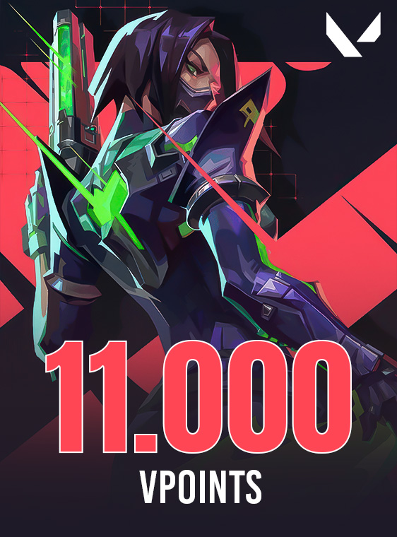 Valorant 11000 VP