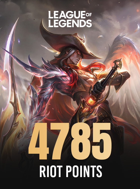 League Of Legends 4785 Riot Points