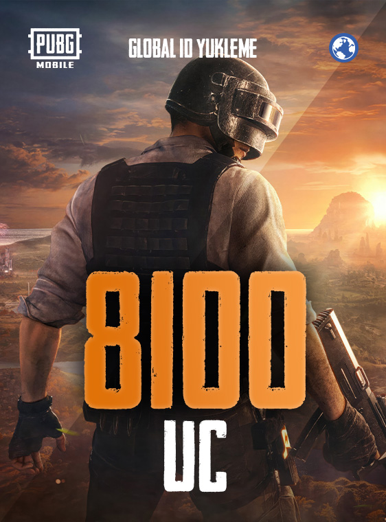 PUBG Mobile 8100 UC