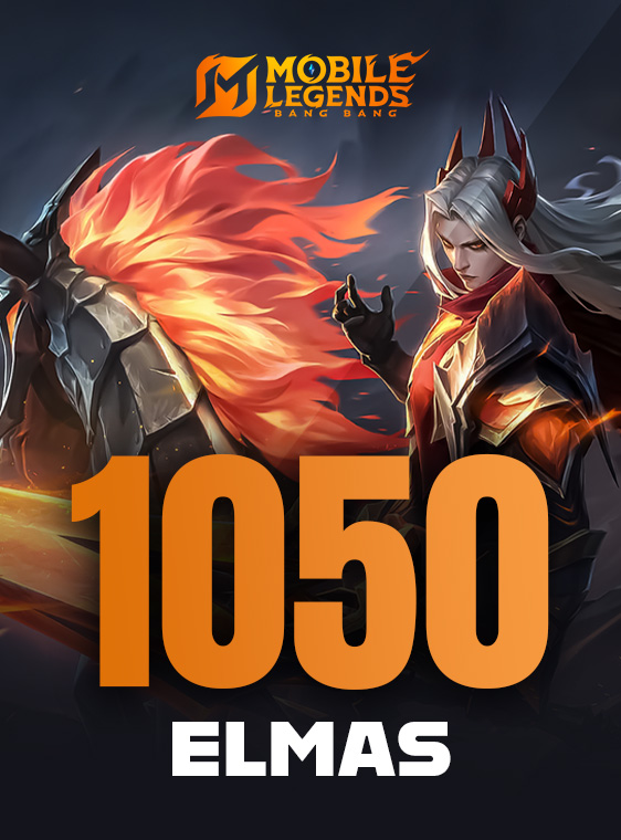 Mobile Legends 1050 Elmas