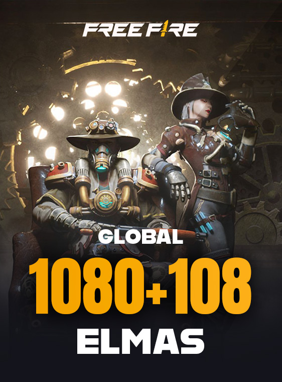 Free Fire 1080 + 108 Diamond
