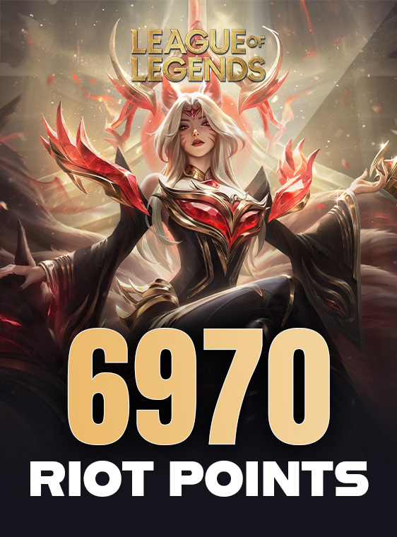 League Of Legends 6970 Riot Points