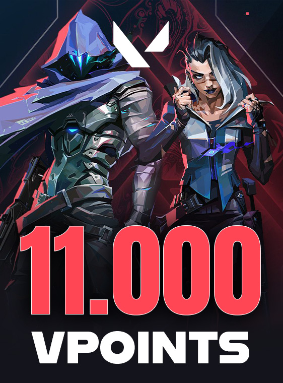 Valorant 11000 VP