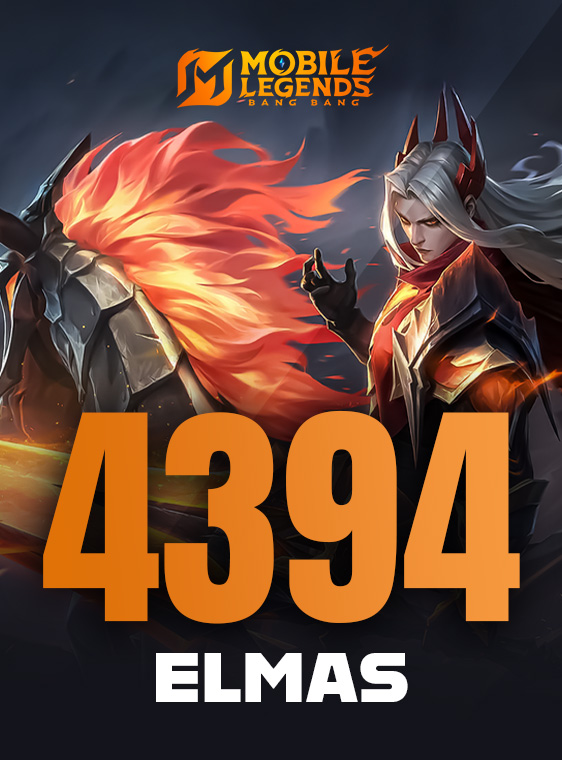  Mobile Legends 4394 Elmas
