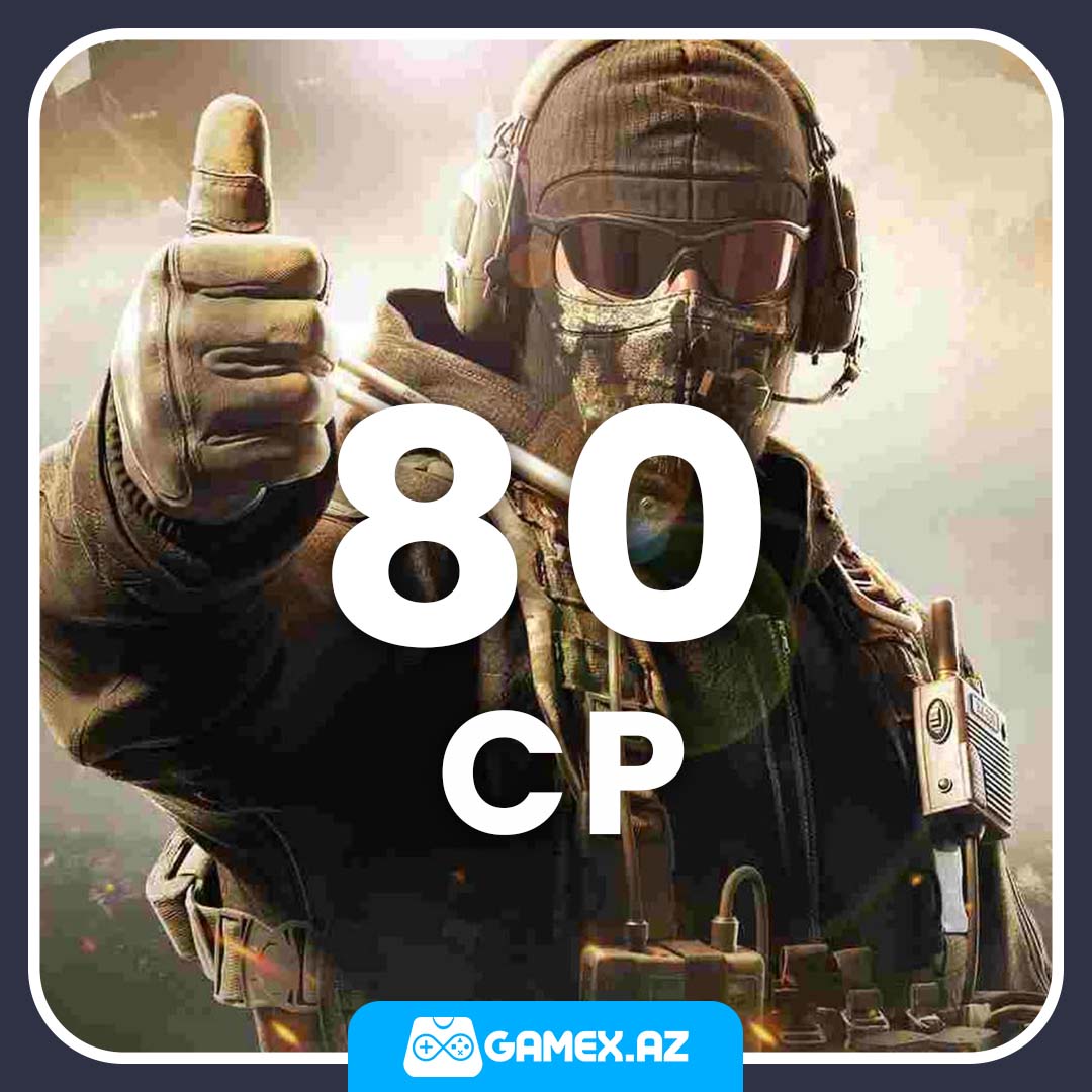 Call Of Duty Mobile 80 CP 