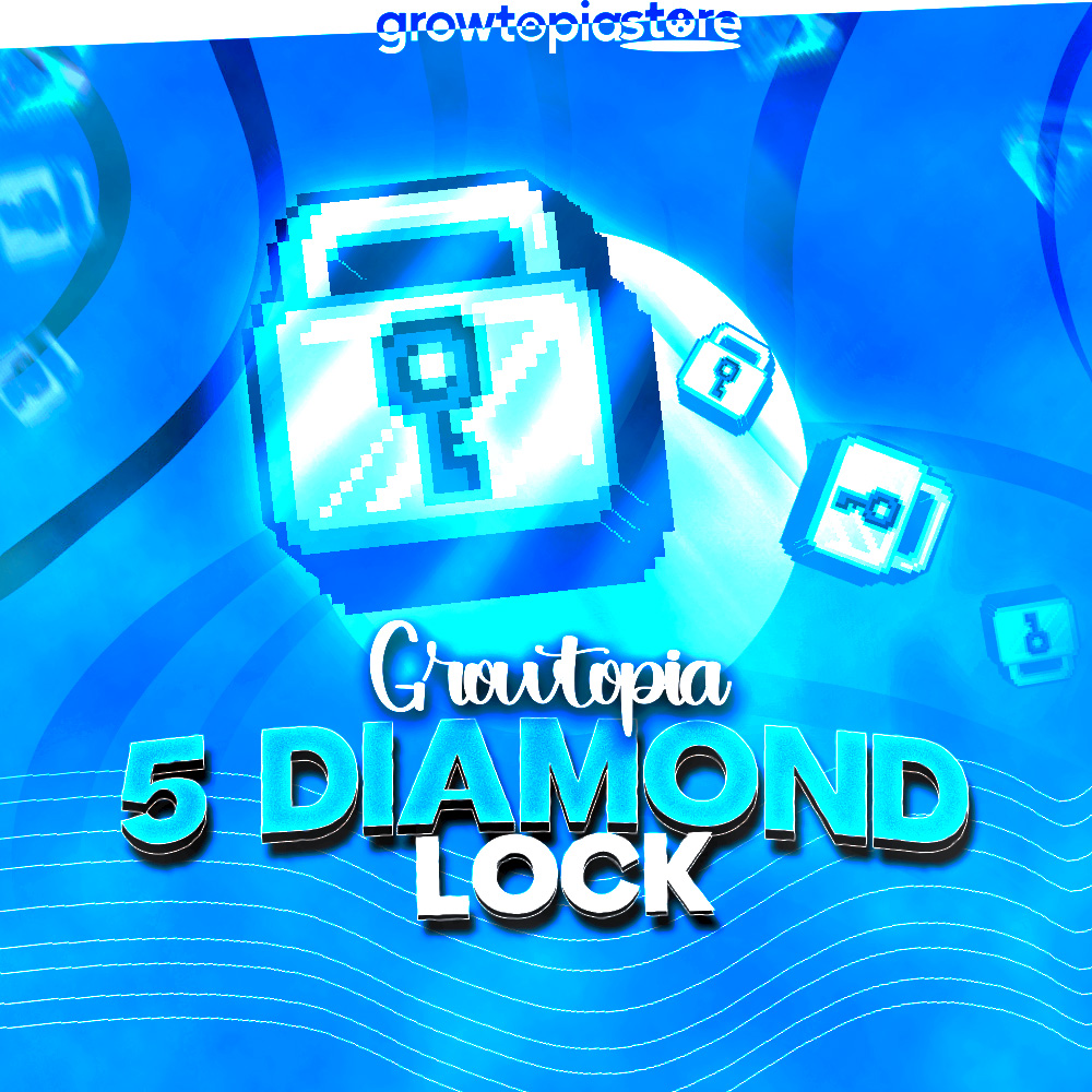 Growtopia 5 Diamond Lock