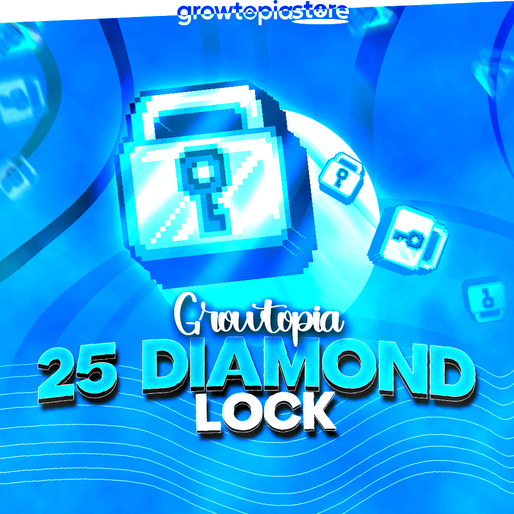 Growtopia 25 Diamond Lock