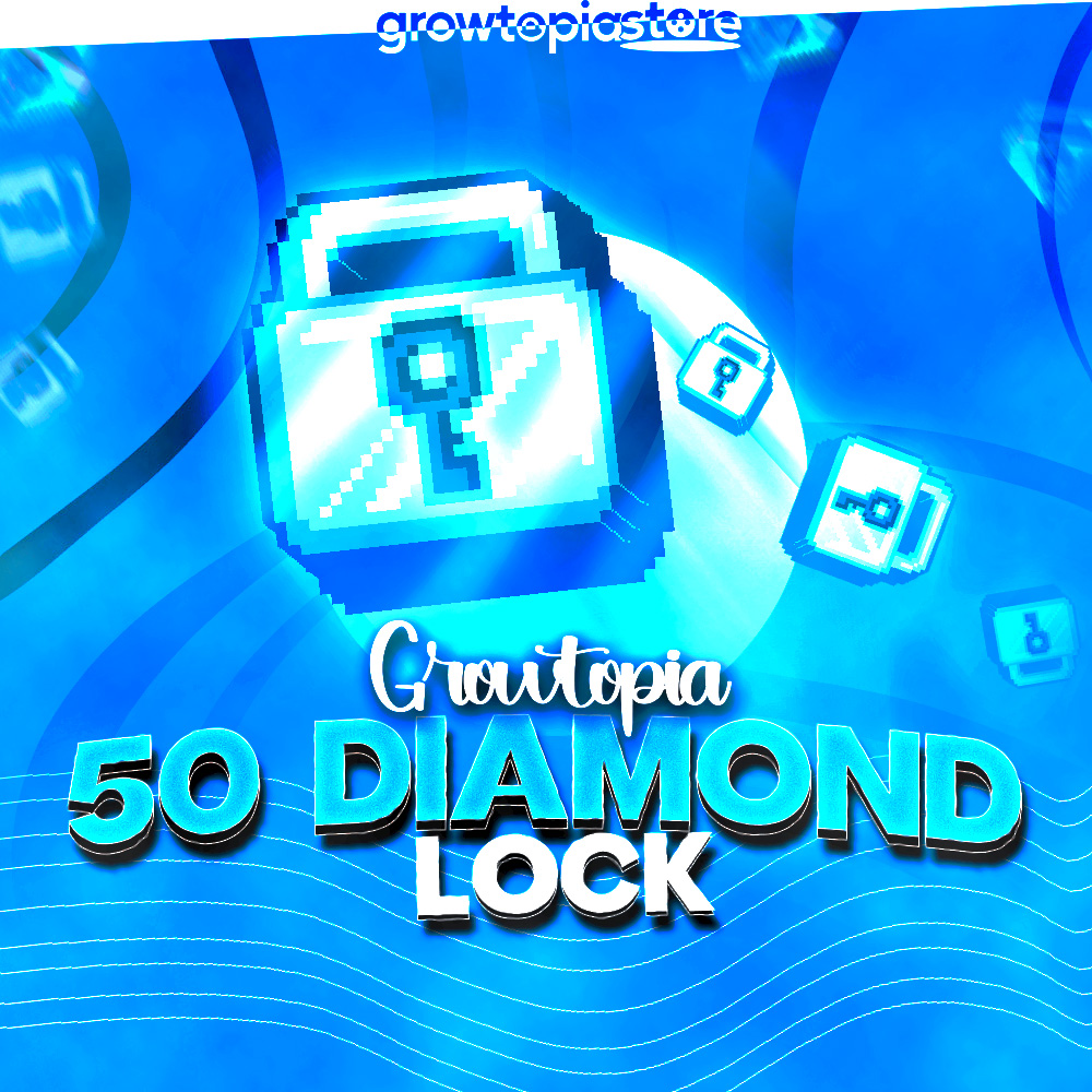 Growtopia 50 Diamond Lock