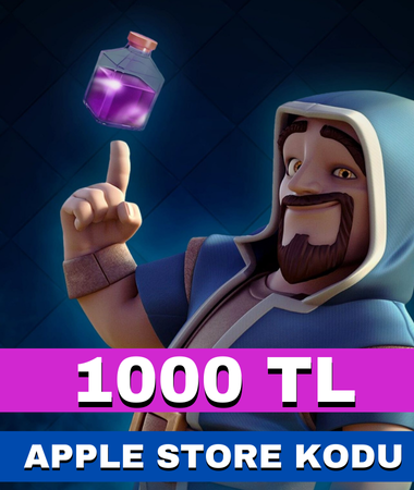 CLASH OF CLANS 1000 TL APPLE STORE KODU