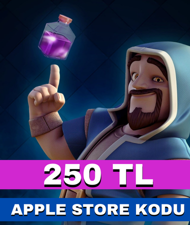 CLASH OF CLANS 250 TL APPLE STORE KODU