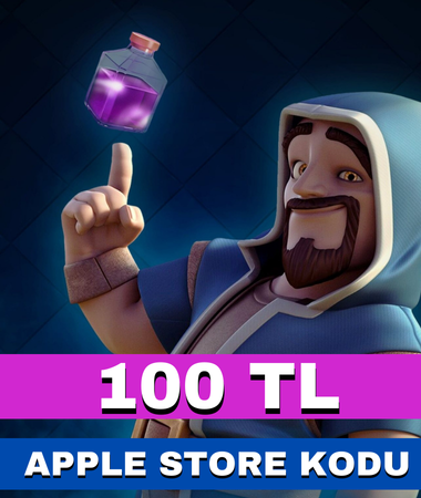 CLASH OF CLANS 100 TL APPLE STORE KODU