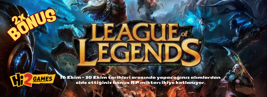 League of Legends 2 kat bonus