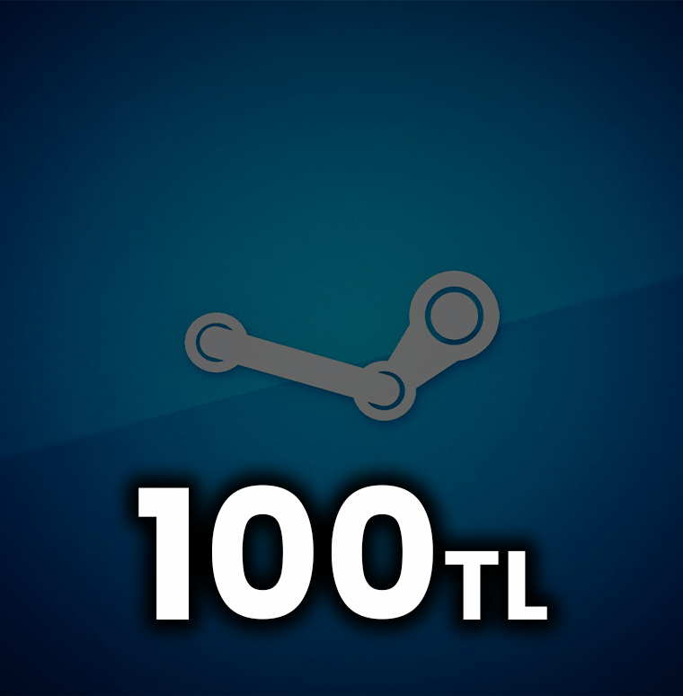 Steam Cüzdan Kodu 100 TL