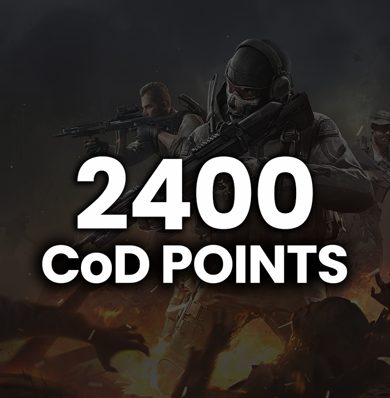 2400 COD Points