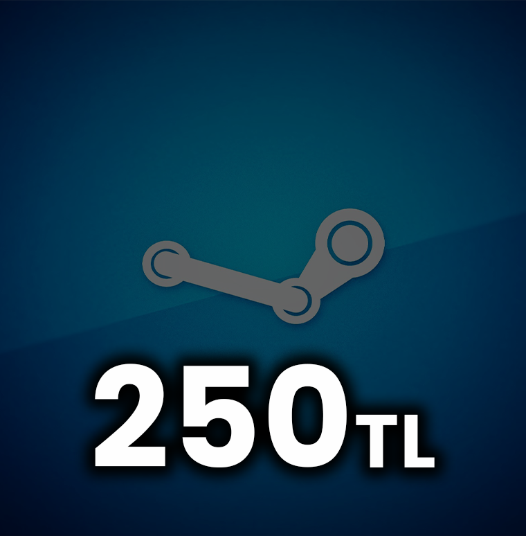 Steam Cüzdan Kodu 250 TL