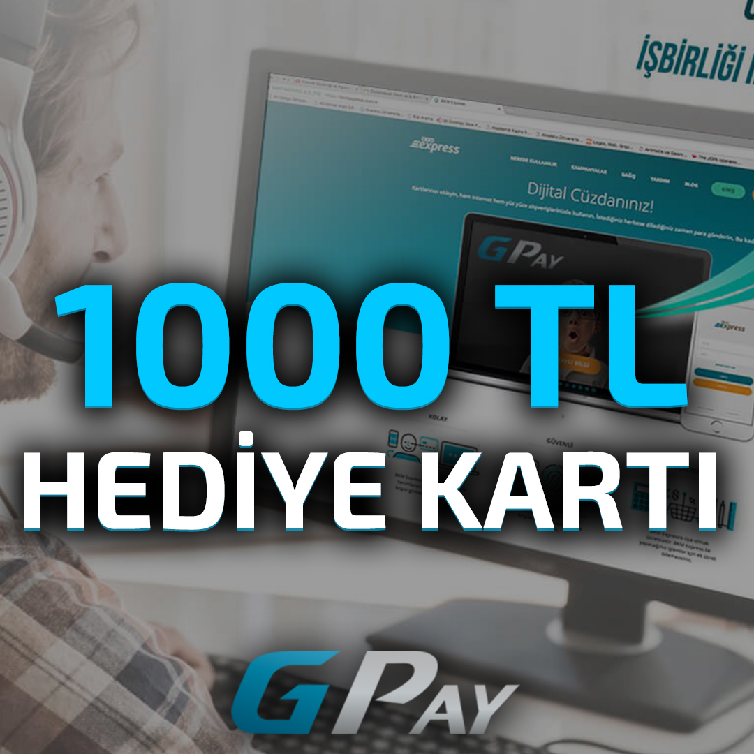 1000 TL GPay Epin