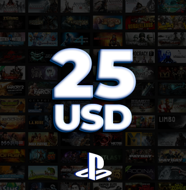 25 USD Playstation Gift Card