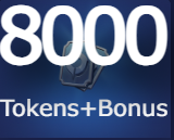 Honor of Kings 8000 Jeton+Extra Bonus