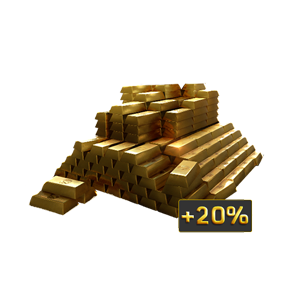 100 + 20 Gold