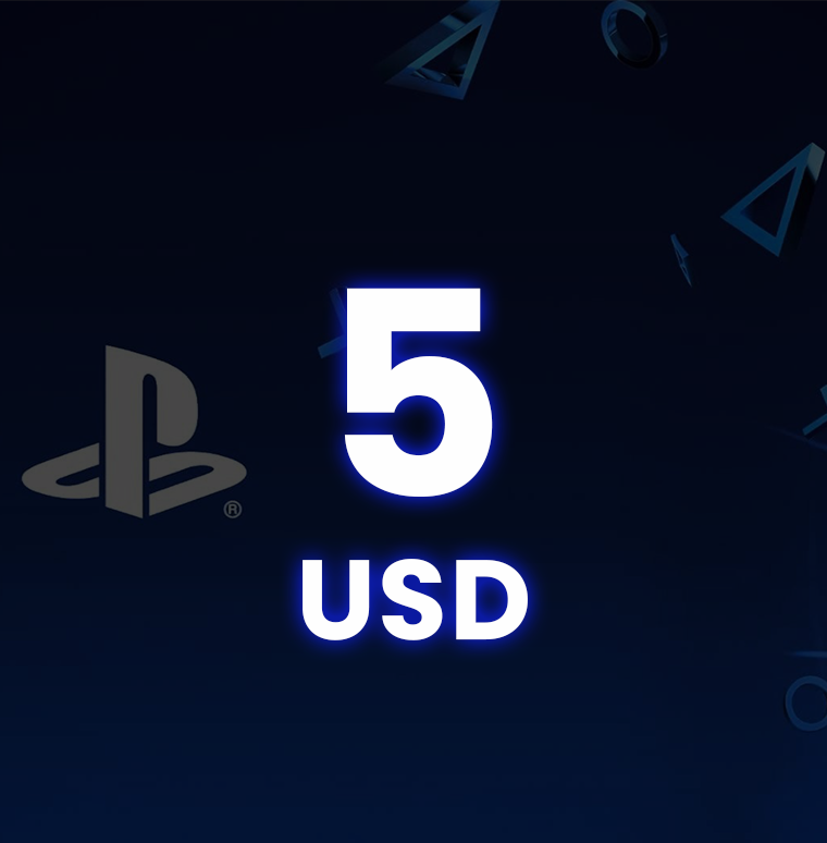 5 USD Playstation Gift Card - QATAR