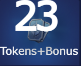 Honor of Kings 23 Jeton+Extra Bonus
