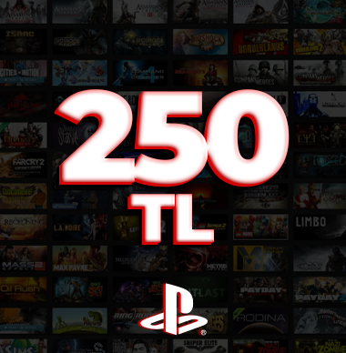 Sony Play Station Store 250 TL Hediye Kartı  