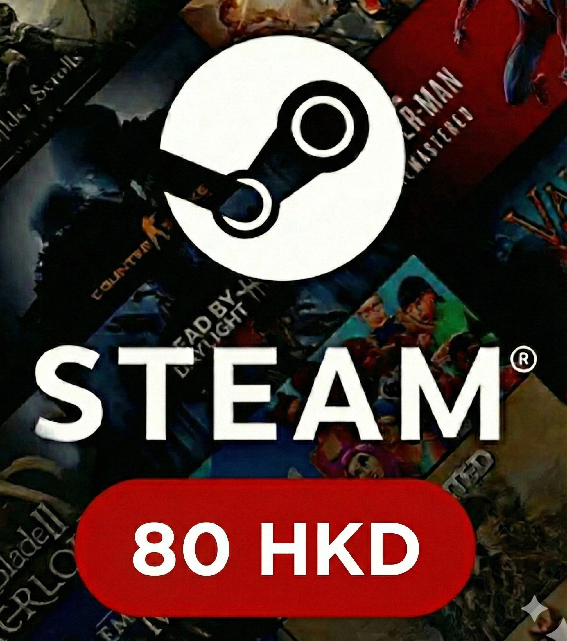 80 HKD Steam Wallet Gift Card