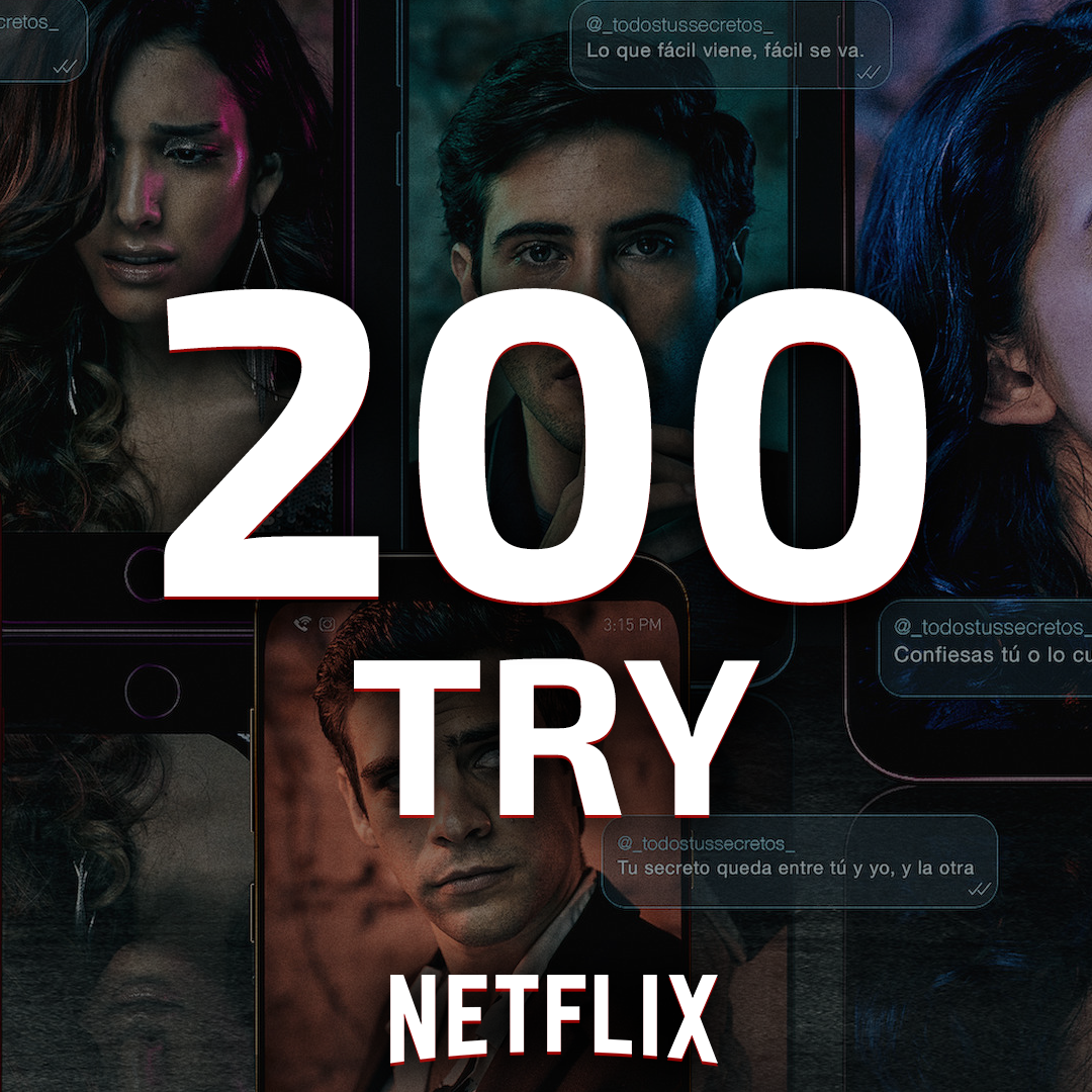 200TL Netflix Hediye Kartı