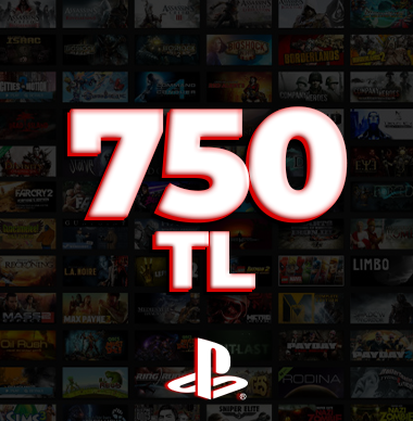 Sony Play Station Store 750 TL Hediye Kartı