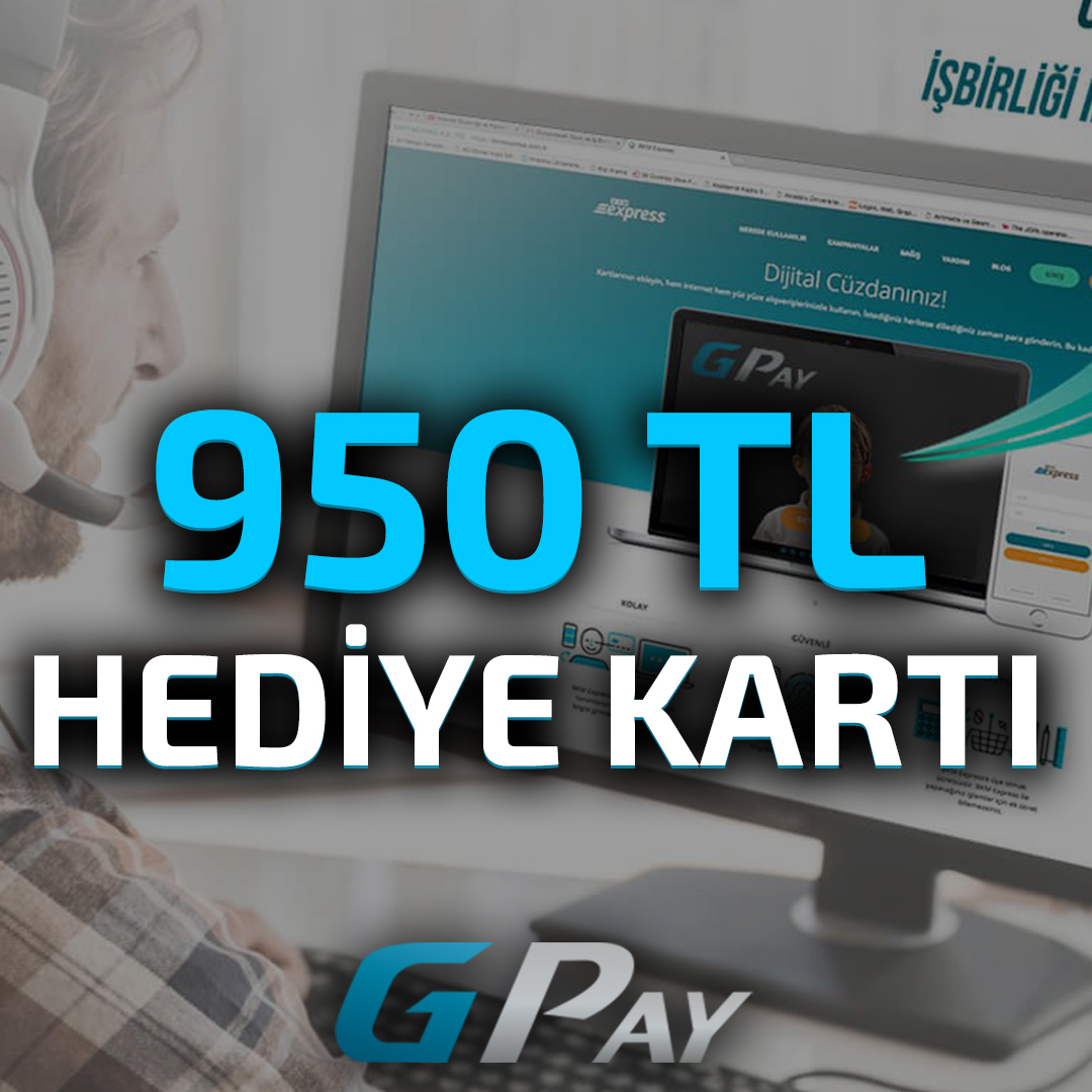 950 TL GPay Epin