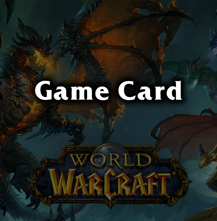 Wow Pre Paid 60 Days Game Card (World Of Warcraft)