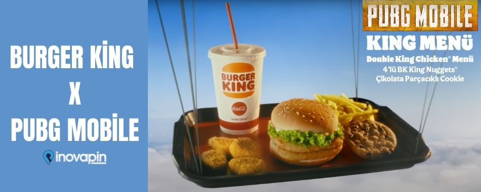 PUBG MOBİLE ile BURGER KİNG İŞ BİRLİĞİ BAŞLADI!